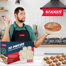 Load image into Gallery viewer, Durable Nonstick Baking Pans - 10-Piece Set for Kitchen and Restaurant Use