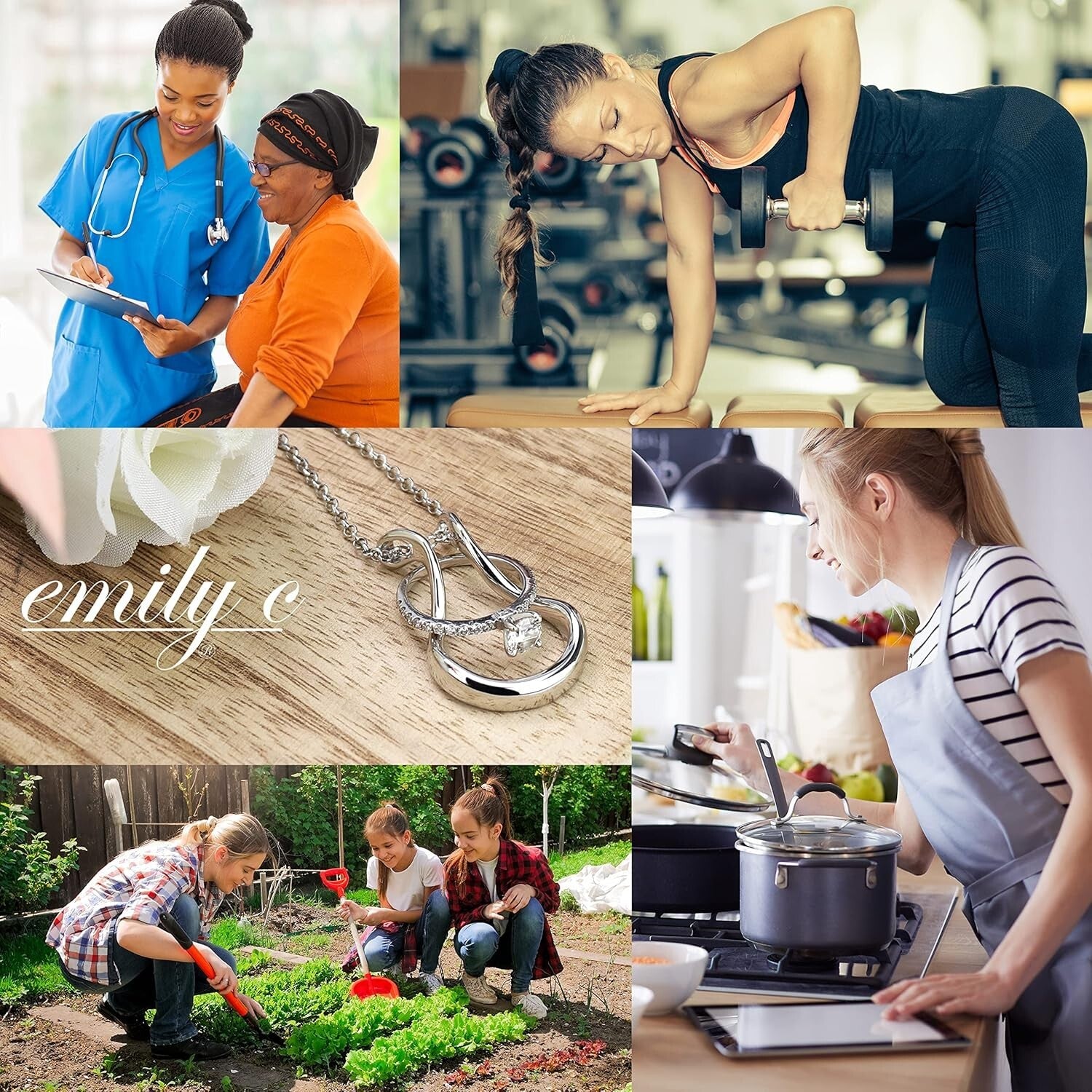 Elegant Stainless Steel Ring Holder Necklace for Men & Women - Stylish Jewelry