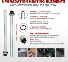 Load image into Gallery viewer, Versatile Water Heater Tune-Up Kit: Two Elements &amp; Adjustable Thermostats Inside