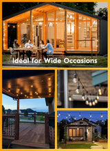 Load image into Gallery viewer, 50 Pack Shatterproof LED S14 Bulbs - Warm White Vintage Lights for Indoors