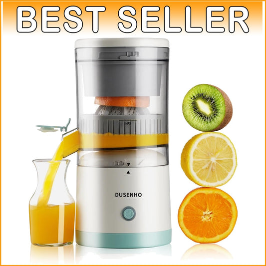 Portable Electric Juicer with USB-C Charging - Ideal for On-the-Go Citrus Lovers