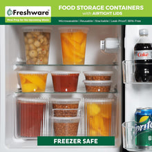 Load image into Gallery viewer, 12 oz Clear Stackable Deli Containers with Lids – Ideal for Meal Prep &amp; Freezer