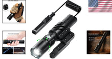 Load image into Gallery viewer, Waterproof USB-C Rechargeable Flashlight - 4 Modes &amp; Lightweight for Outdoors