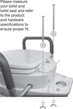 Load image into Gallery viewer, Durable Elevated Toilet Seat Riser for Easy Access - Fits Elongated Toilets Only