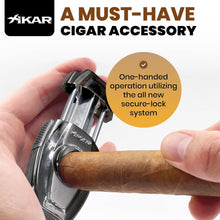 Load image into Gallery viewer, Elegant VX2 V-Cut Cigar Cutter: Effortless Operation for 54-70 RG Cigars