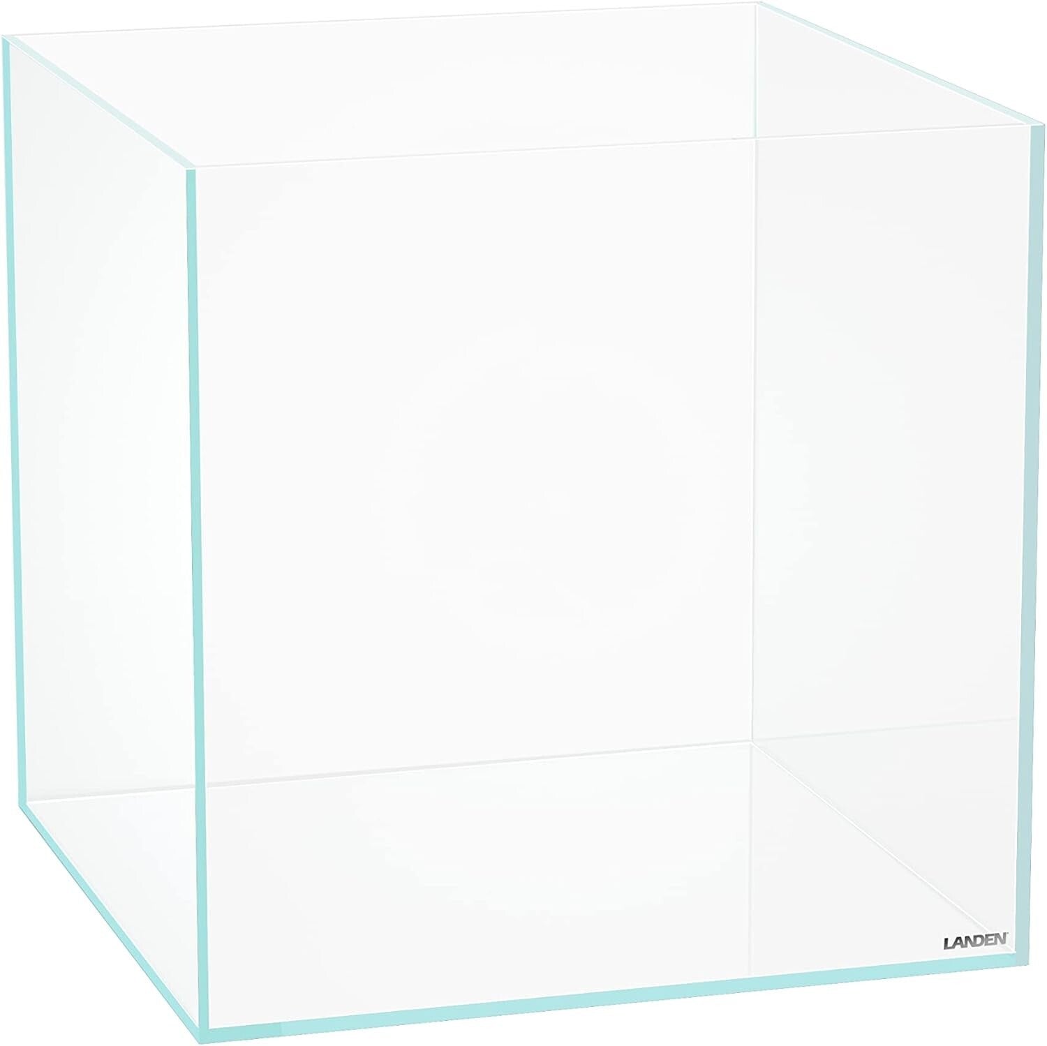 Sleek 36C 11.5 Gallon Rimless Aquarium - Low Iron Glass with Seamless Edges