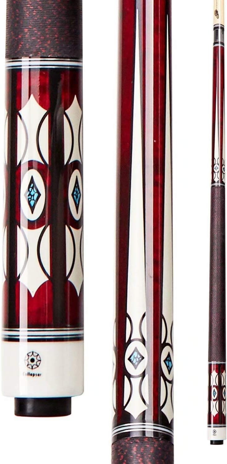 Custom 2-Piece Billiard Pool Stick Set with High-Quality Maple & Joint Protector