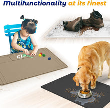 Load image into Gallery viewer, Premium Silicone Under Sink Liner - Trimmable, Waterproof &amp; Durable 34" x 22"