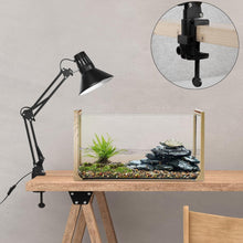Load image into Gallery viewer, Tall Heat Lamp Stand for Reptiles - Adjustable 17.5-74.3in with Reflective Shade