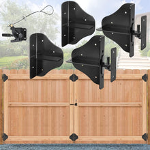 Load image into Gallery viewer, Versatile Gate Hardware Kit with Easy Install Brackets for Garden &amp; Driveway