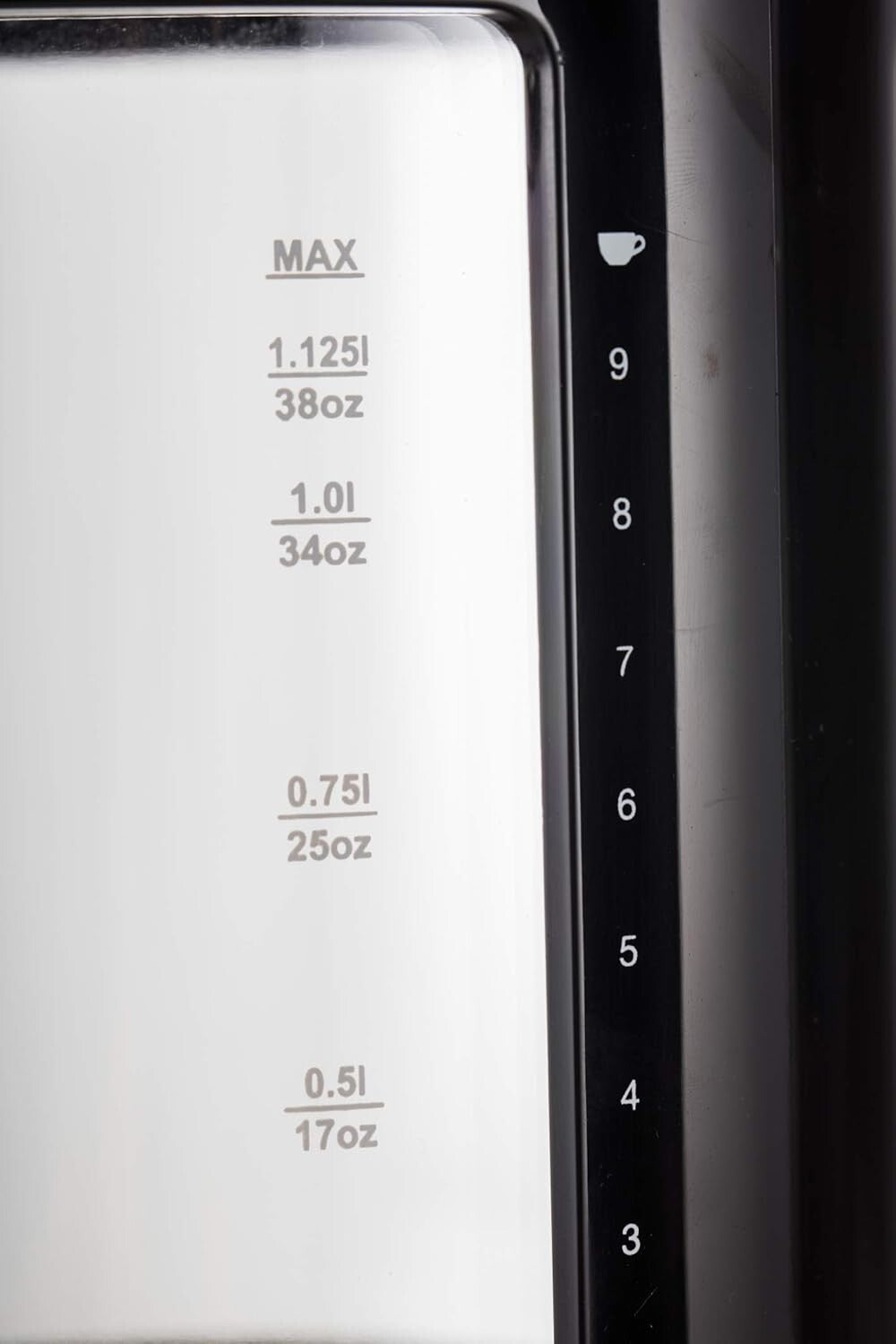 Premium 37oz Electric Water Kettle - Five Temperature Settings & Elegant Design