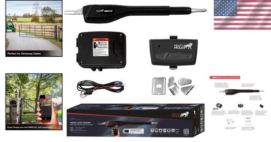 Automatic Gate Opener with Remote and Control Box - Secure Your Property