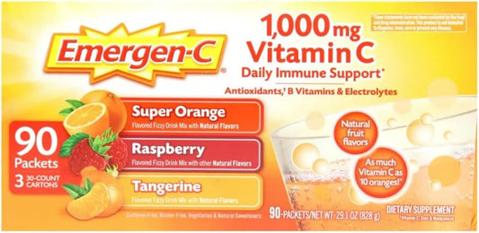 Caffeine-Free Tangy Tangerine Drink Mix - 90 Servings in Convenient Powder Form