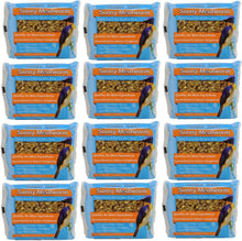 Load image into Gallery viewer, Songbird Treats: Sunny Mealworm Seed Bars - 12 Pack of 7 oz, Attracts Wild Birds