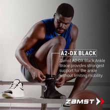 Load image into Gallery viewer, A2-DX Protective Ankle Brace - Tailored Fit for Sports Enthusiasts - Black, Left