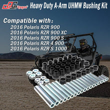 Load image into Gallery viewer, Durable UHMW Control Arm Bushing Replacement Kit for 2016 Polaris RZR 900 Series