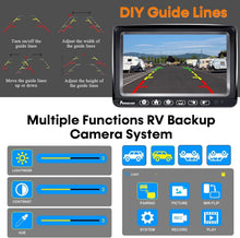 Load image into Gallery viewer, Wireless 7” HD 1080P Solar RV Backup Camera - No Install, Long Battery Life