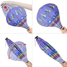 Load image into Gallery viewer, Weather Resistant Hummingbird Wind Spinners - Durable 59” Yard Decor, 2-Pack