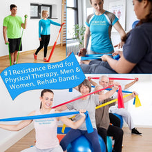 Load image into Gallery viewer, Custom Length Resistance Bands with 5 Color-Coded Levels - Durable &amp; Easy to Use