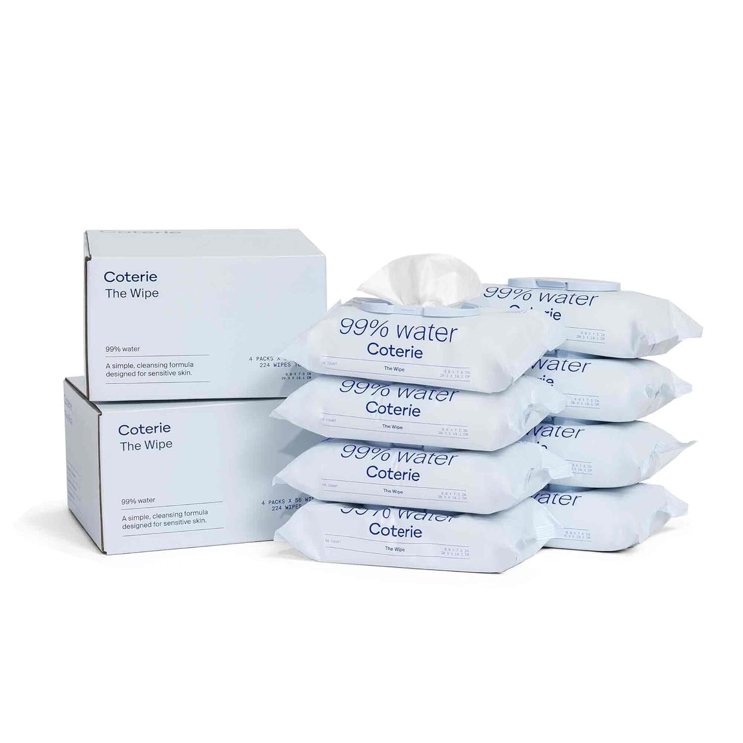 Eco-Friendly Baby Wipes for Newborns – 99% Purified Water, Dermatologist Tested