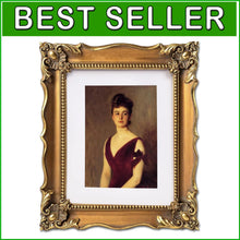 Load image into Gallery viewer, Antique Bronze Picture Frame with Interchangeable Mat for Wall &amp; Tabletop