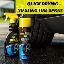 Load image into Gallery viewer, Tire Shine &amp; Cleaner - Non-Greasy, UV Protection, Convenient 12 Oz Spray Bottles