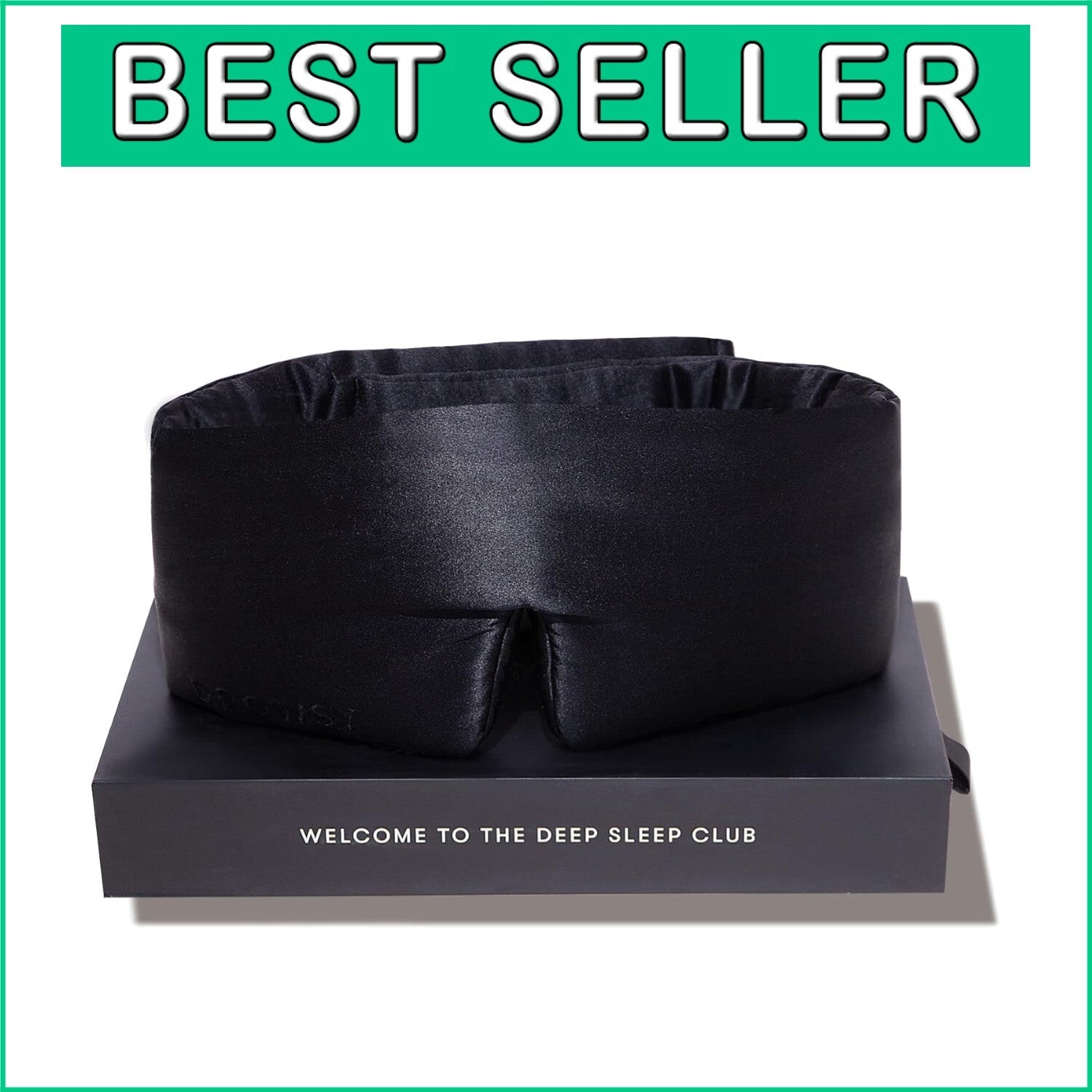 Award-Winning Silk Sleep Mask - Luxurious Light-Blocking Solution for All Sizes