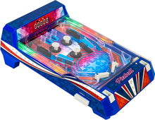 Load image into Gallery viewer, Tabletop Retro Pinball Game with Vibrating Bumpers - Electronic Fun for Home
