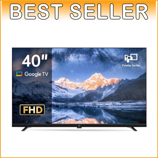 Elegantly Compact 40-Inch Smart TV with 1080p HDR & Google Assistant Integration