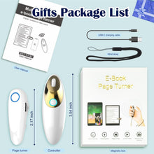 Load image into Gallery viewer, Ergonomic Remote Control Page Turner for Kindle, iPad &amp; TikTok Browsing - White