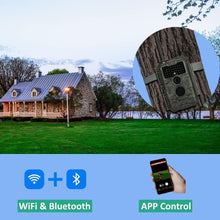 Load image into Gallery viewer, Infrared Night Vision Trail Camera - 48MP WiFi Wildlife &amp; Property Security