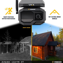 Load image into Gallery viewer, Battery-Powered 4G-LTE Outdoor Camera - Motion Activated, IP65 Weather-Resistant