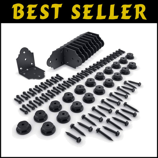 4-Pack Laredo Sunset Rafter Clips - Corrosion-Resistant Steel for All Projects