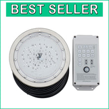 Load image into Gallery viewer, Premium 10" Recessed LED Pool Light with RGB Controller &amp; 100ft Cord for Outdoor