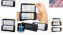 Load image into Gallery viewer, Versatile 10 Pack Youth Wristbands - Ideal for Football, Baseball &amp; Softball
