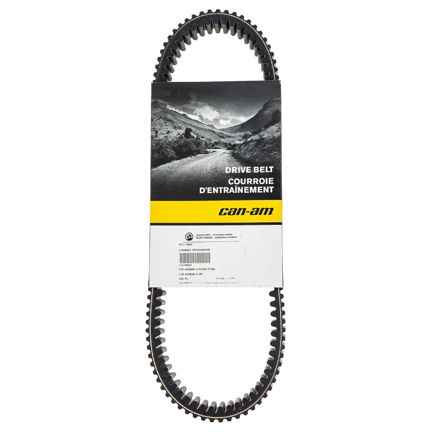 Genuine OEM PBO Performance Drive Belt for Maverick X3 - Unmatched Durability