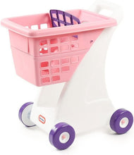 Load image into Gallery viewer, Sturdy Toddler Shopping Cart - Stylish Pink, Ideal for Fun Grocery Adventures