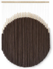 Load image into Gallery viewer, Exquisite Brown Macrame Tapestry with Beaded Detail - Art for Every Space