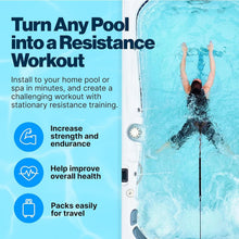 Load image into Gallery viewer, Adjustable Swimming Resistance Belt Pack for Lap Training - Durable &amp; Portable