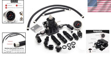 Load image into Gallery viewer, Universal 0-100 PSI EFI Fuel Pressure Regulator Kit with Adjustable Gauge
