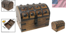 Load image into Gallery viewer, Vintage Handcrafted Treasure Chest – Perfect for Jewelry and Keepsakes Storage