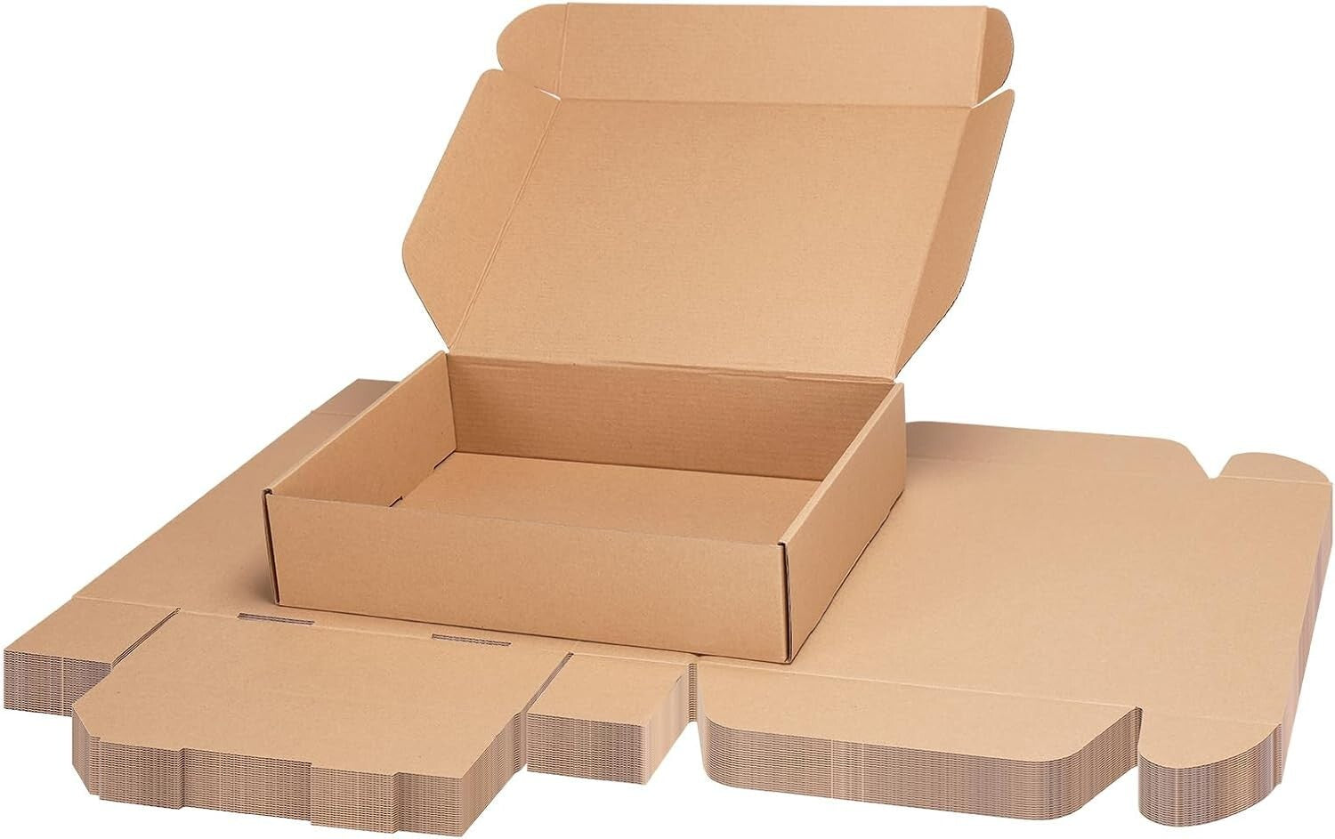 Bulk 25 Pack Tuck Top Shipping Boxes 13x10x3 - Ideal for Small Business Use