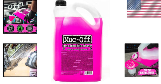 5L Nano-Tech Biodegradable Bike Cleaner - Fast-Acting, Safe for All Surfaces