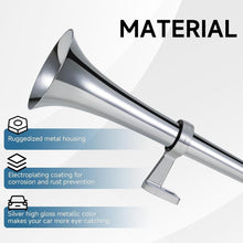 Load image into Gallery viewer, Universal Fit 150dB Air Horn Kit with Chrome Plated Compressor for Any Vehicle