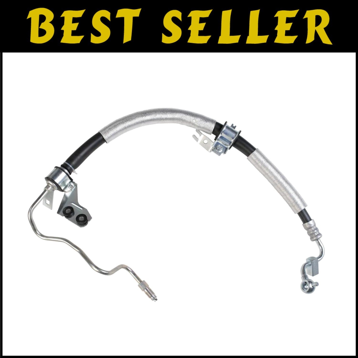 OE Quality Power Steering Hose Assembly - Includes All Necessary Accessories