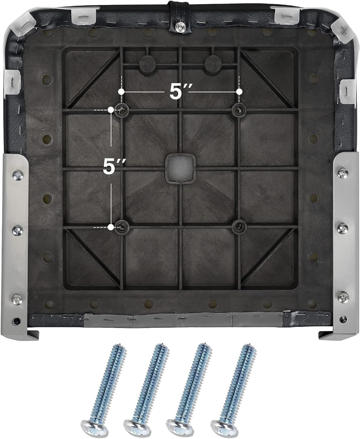 Lightweight Folding Boat Seats - Marine Vinyl with Cushion for Fishing Comfort