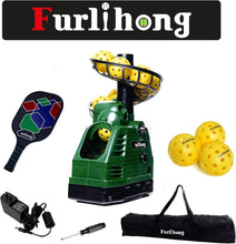 Load image into Gallery viewer, Portable Pickleball Starter Kit: Launch Machine, Paddle, &amp; Easy Transport Bag