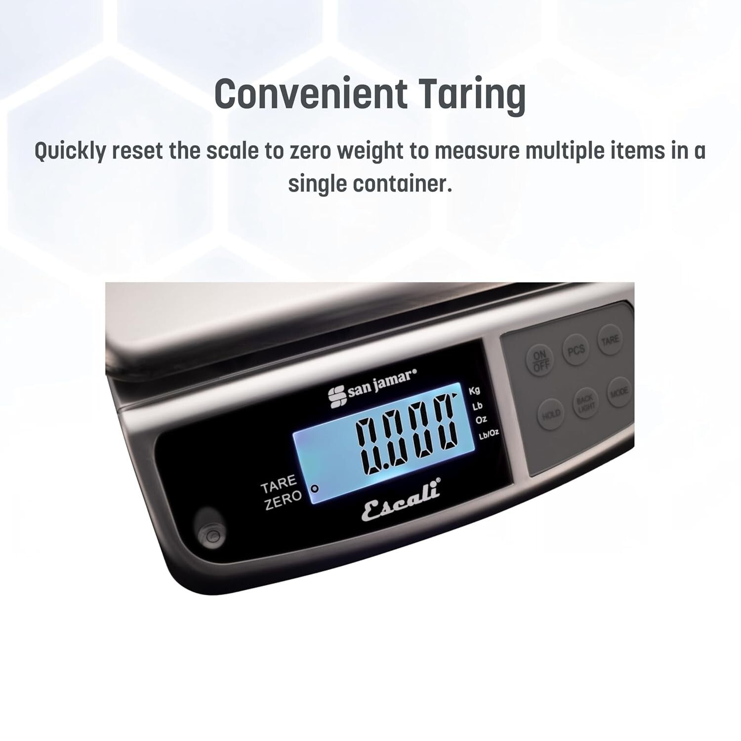 Battery Operated Digital Food Scale - 66 lb Capacity for Precision Cooking
