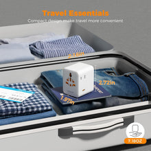 Load image into Gallery viewer, Multi-Functional Travel Adapter with Fast Charging and Global Compatibility