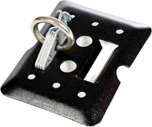 Load image into Gallery viewer, Heavy-Duty E-Track Tie-Downs: 6-Pack Mini Plates for Secure Cargo Transport